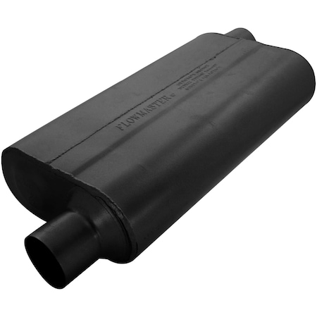 Flowmaster 50 SERIES DELTA FLOW MUFFLER, 2.50IN IN (O) / OUT (O): EA 942553